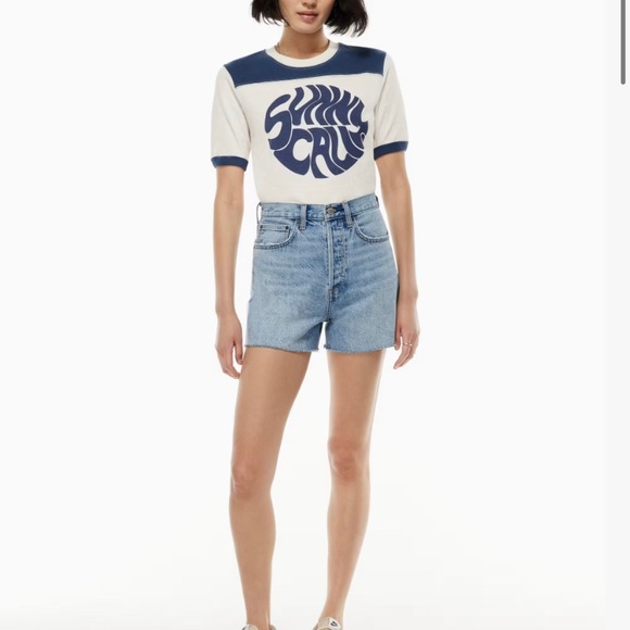 Denim Forum Joni Loose Shorts - Picture 3 of 4